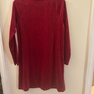 J. Jill Red Midi Dress